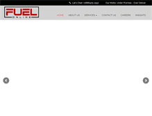 Tablet Screenshot of fuelonline.com